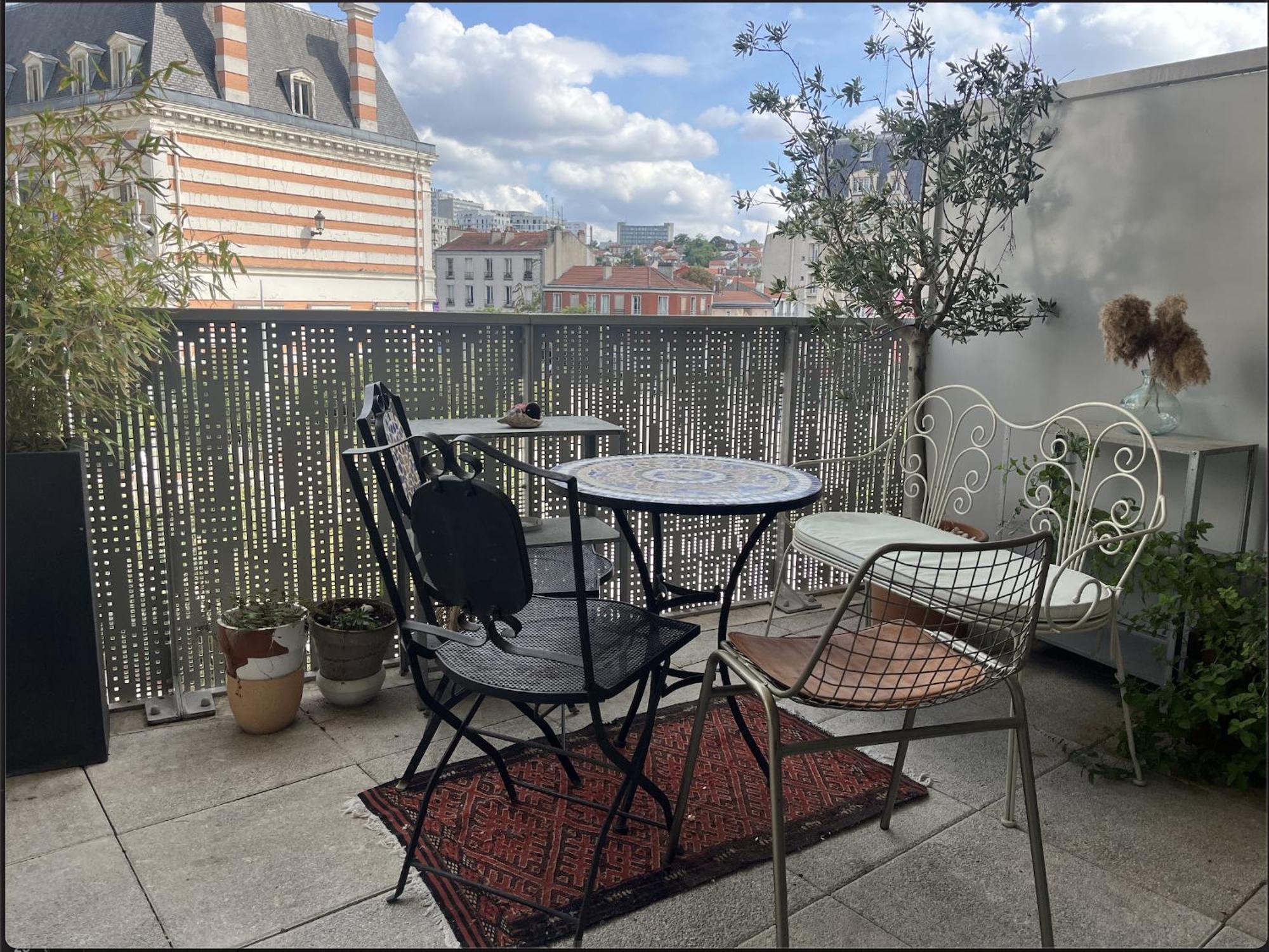 Spacious Flat With Terrasse And Parking Near Metro Bagnolet Luaran gambar